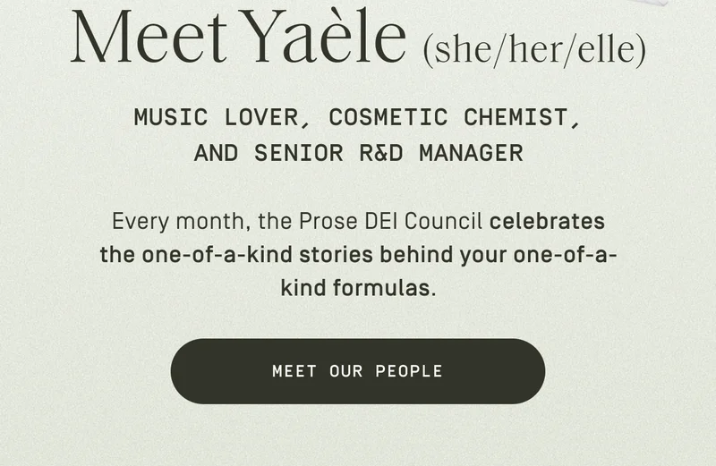 Meet YaΓ©le | Meet our people