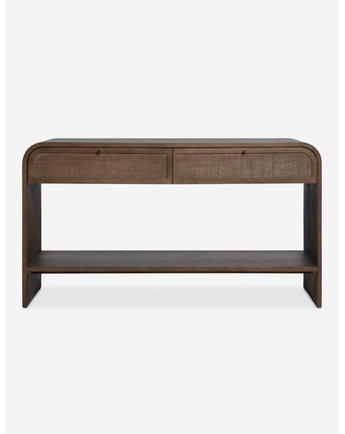 Suzette Console Table - Smoked Oak