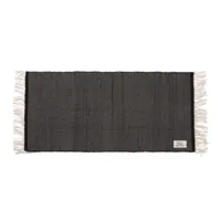 Animated view of Ace Hotel Shop's home goods collection, starting with a dark, fringed woven textile and pillows.