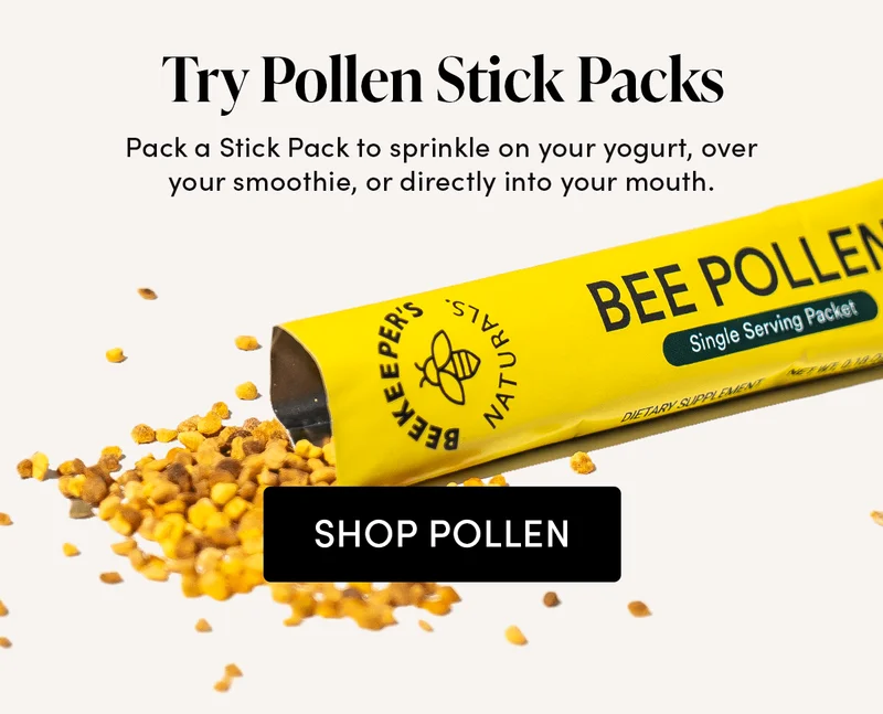 Pack a Stick Pack to sprinkle on your yogurt, over your smoothie, or directly into your mouth.