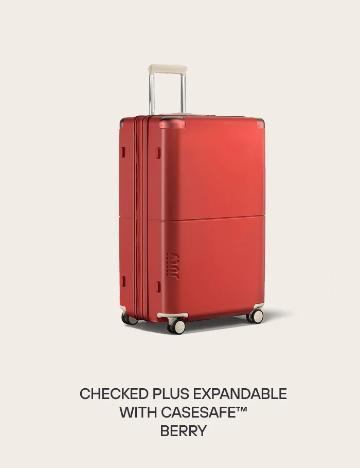 Checked Plus Expandable with CaseSafe™ Berry