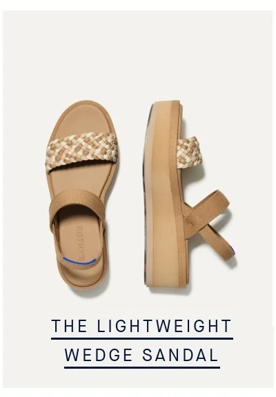 THE LIGHTWEIGHT WEDGE SANDAL