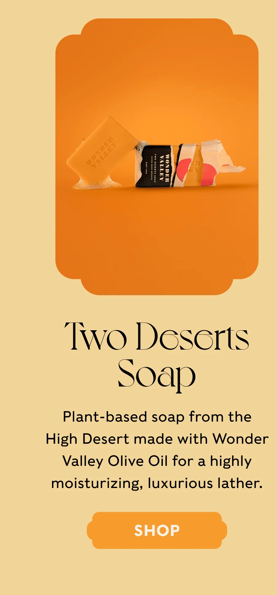 Two Deserts Soap - SHOP