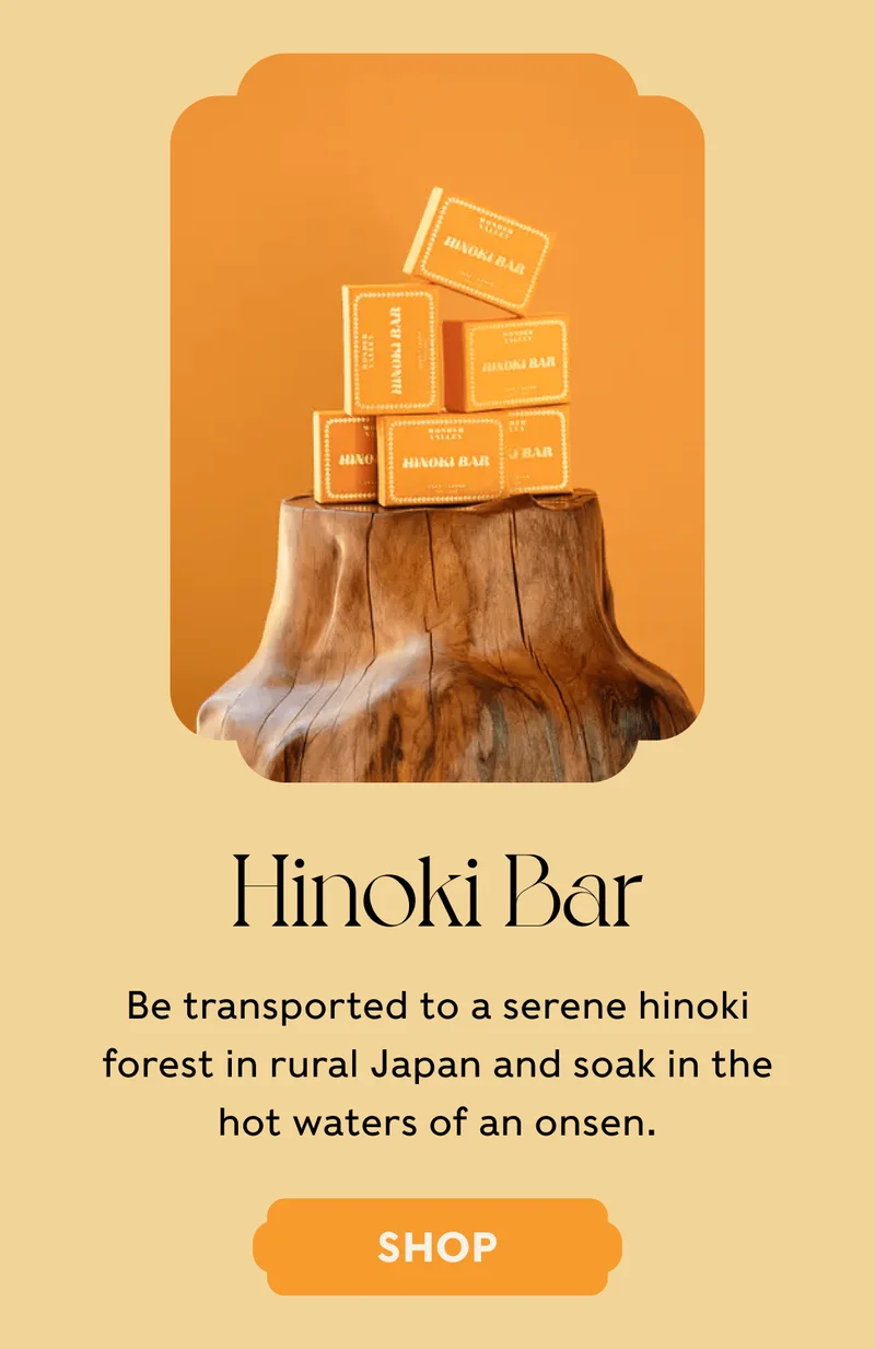 Hinoki Bar - SHOP