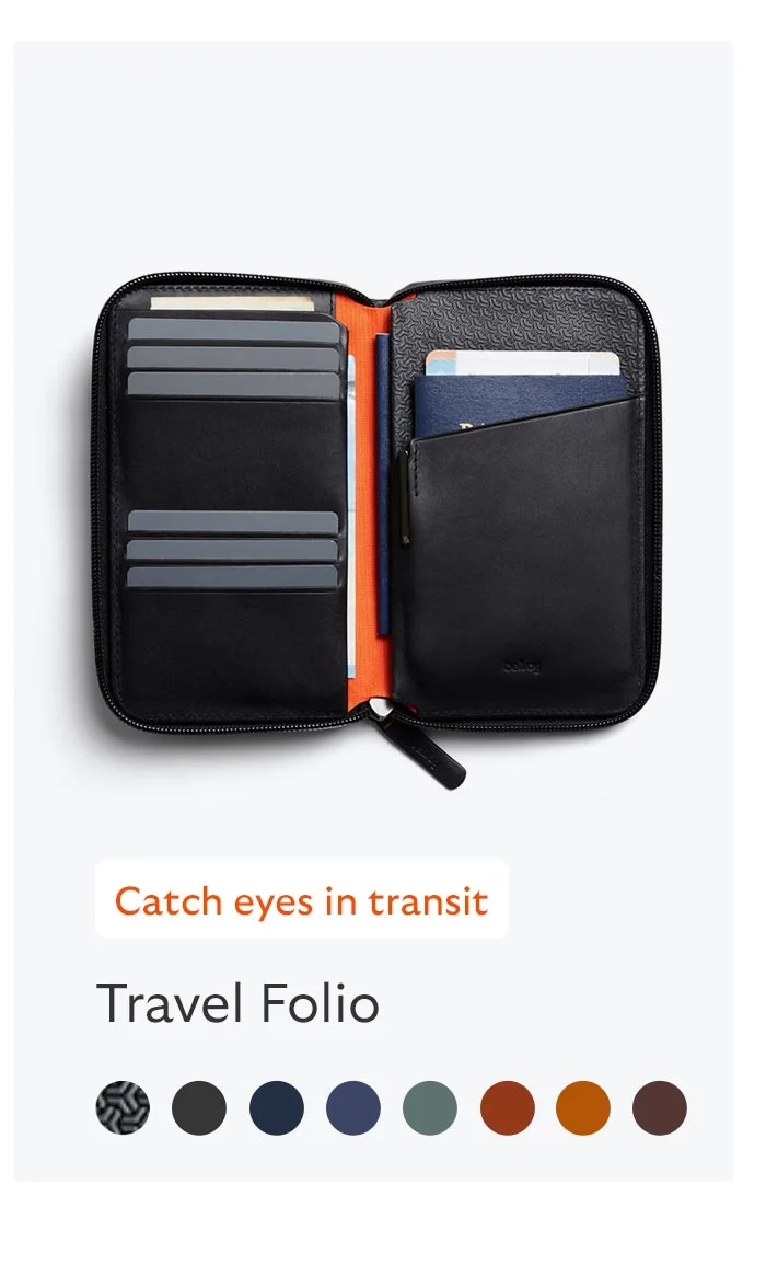 Travel Folio – Carryology Essentials Edition – Black Ash * Catch eyes in transit