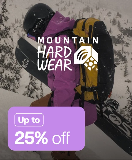 Up to 25% off Mountain Hardwear