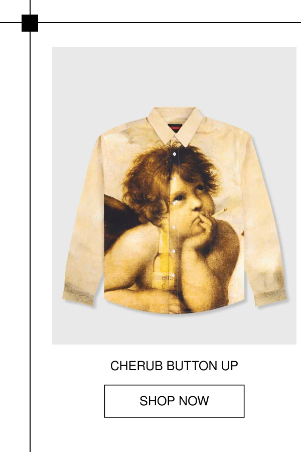 CHERUB BUTTON UP | SHOP NOW