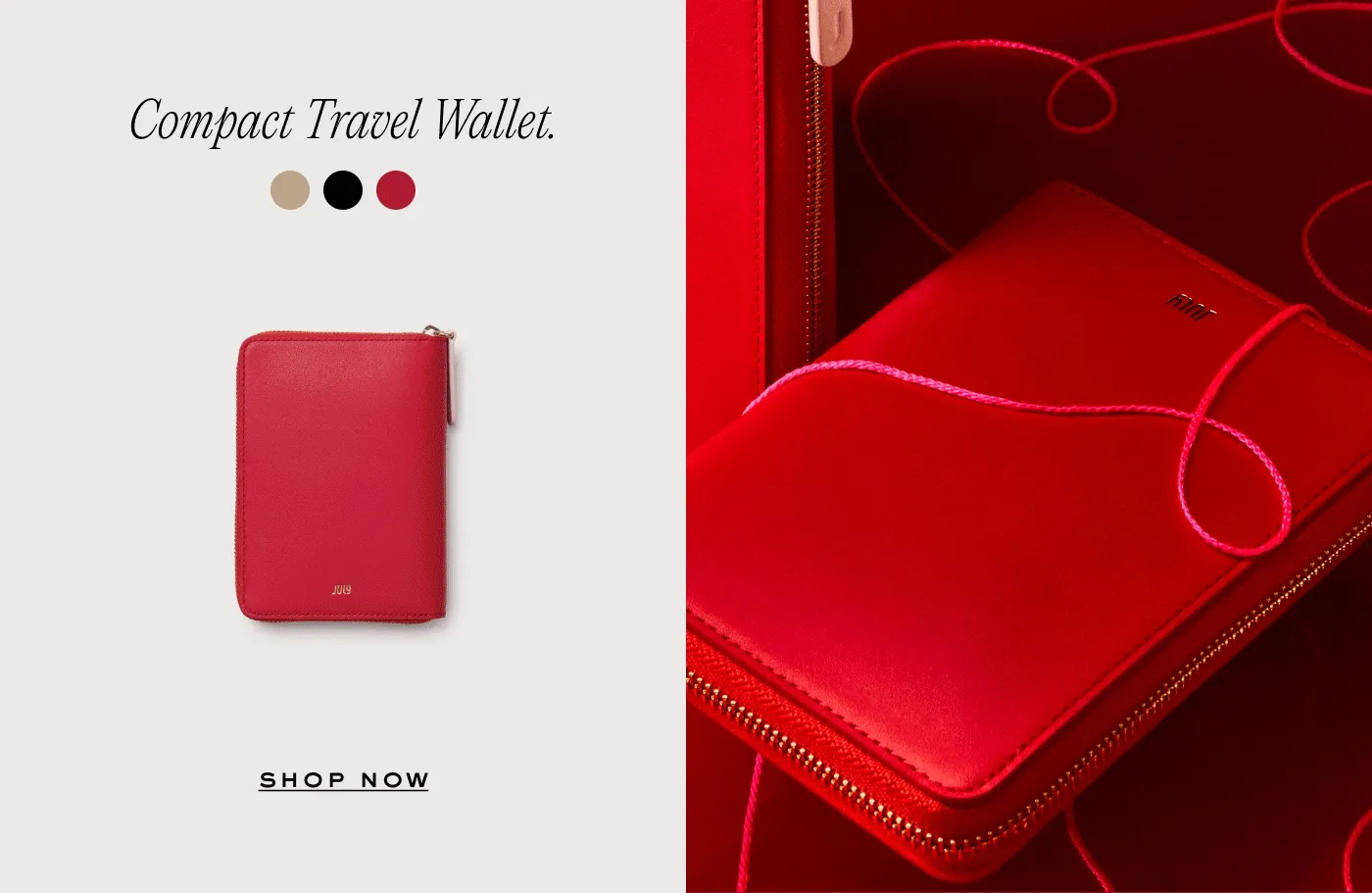 Compact travel Wallet