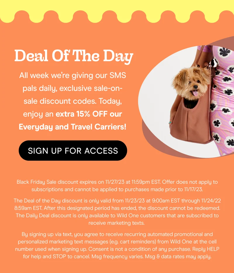 sign up for access