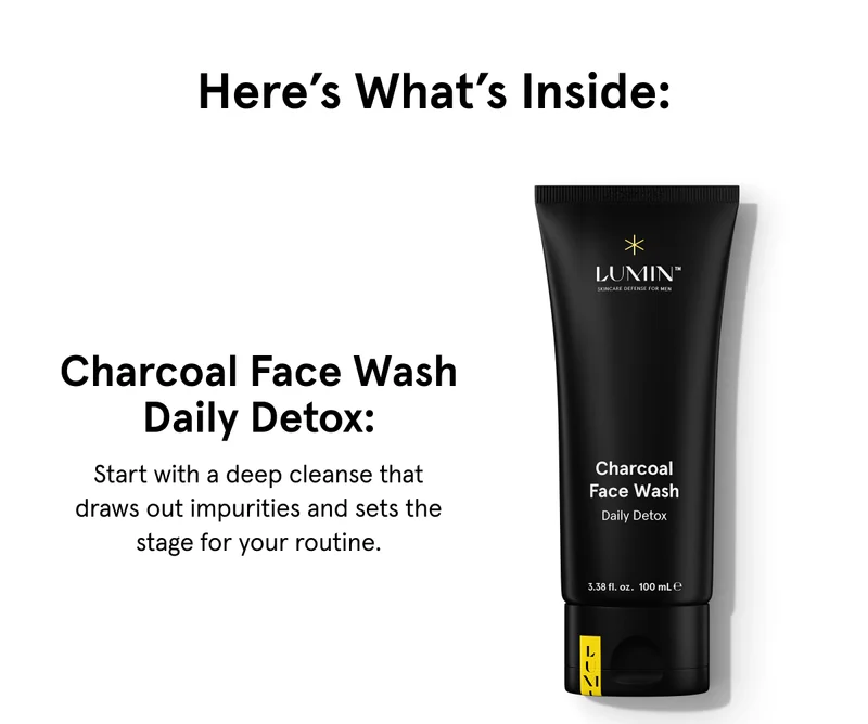 Charcoal Face Wash Daily Detox