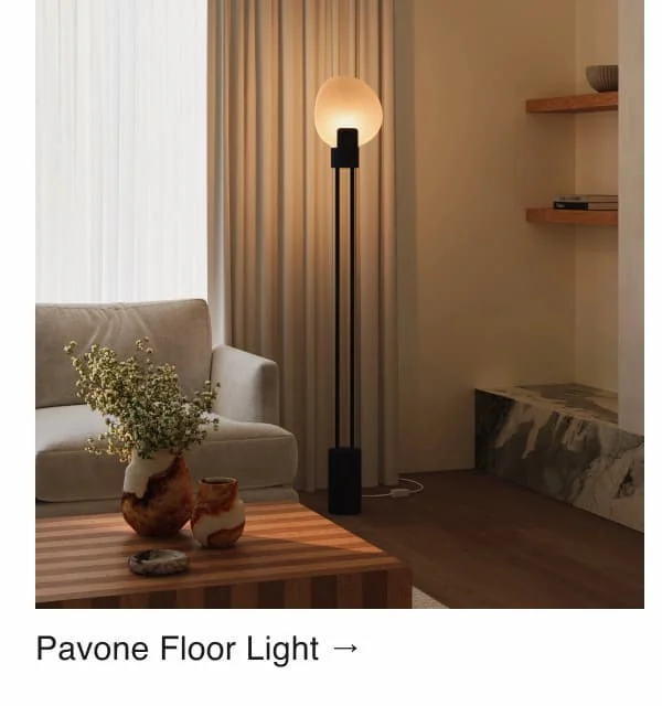 Pavone Floor Light →