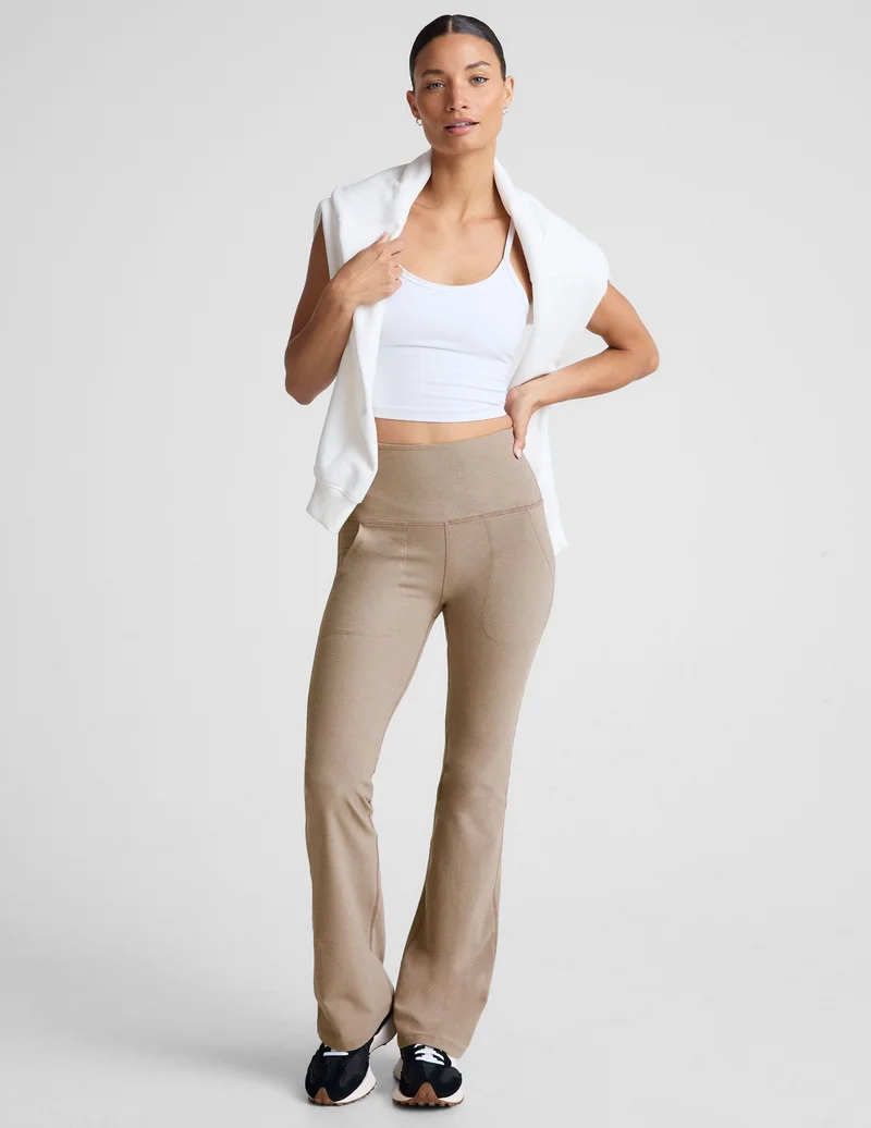 Image of Spacedye High Waisted Practice Pocket Bootcut Pant