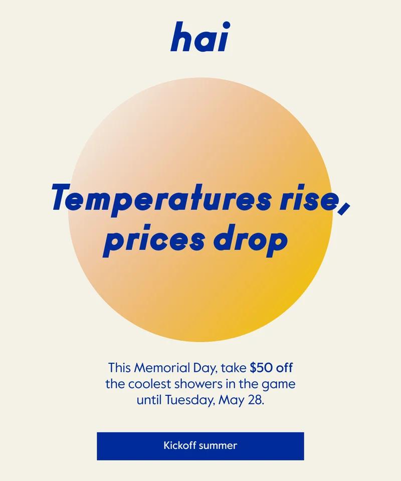 Memorial Day Sale
