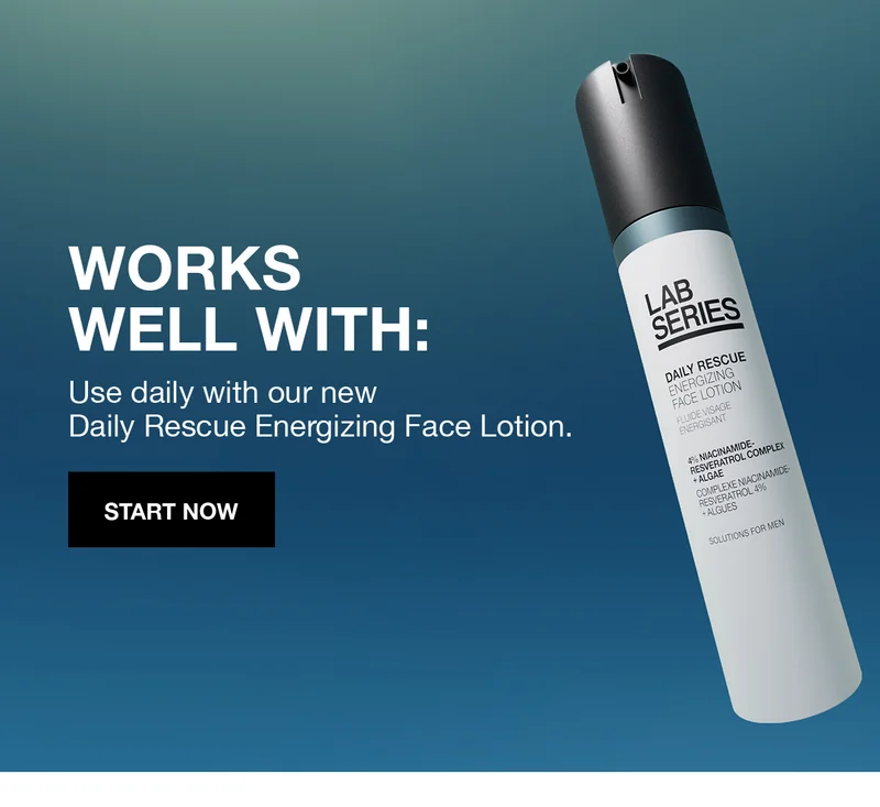 WORKS WELL WITH: Use daily with our new Daily Rescue Energizing Face Lotion. START NOW