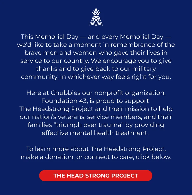 We're a proud supporter of The Headstrong Foundation - learn more about how you can help.