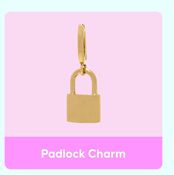 Padlock Charm