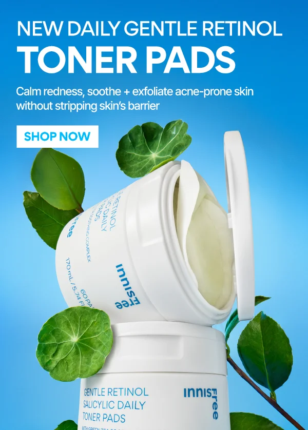 Daily Gentle Retinol Salicylic Toner Pads