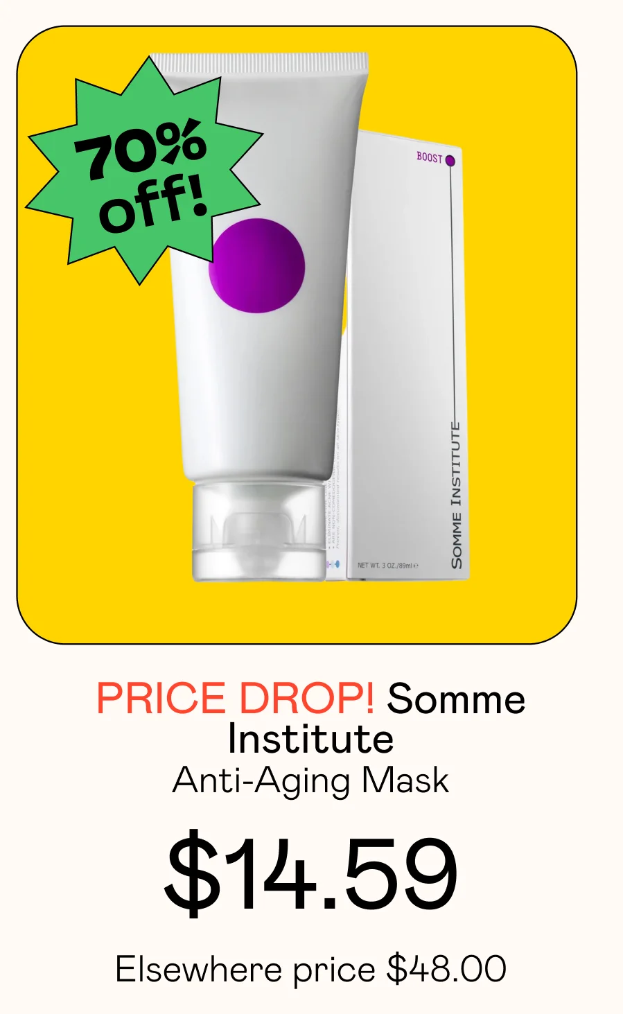 BOOST Warming Anti-aging Mask