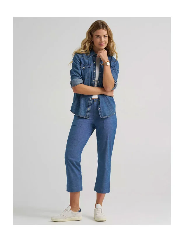 Women's Ultra Lux Comfort Flex-To-Go Utility Capri