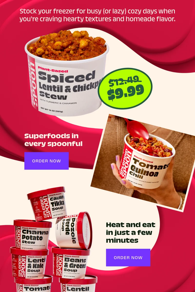 Stock your freezer