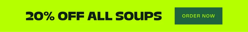 20% off all soups