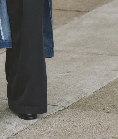Hayes Denim Trench