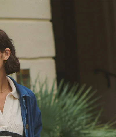 Hayes Denim Trench