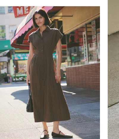 Arden Midi Shirt Dress