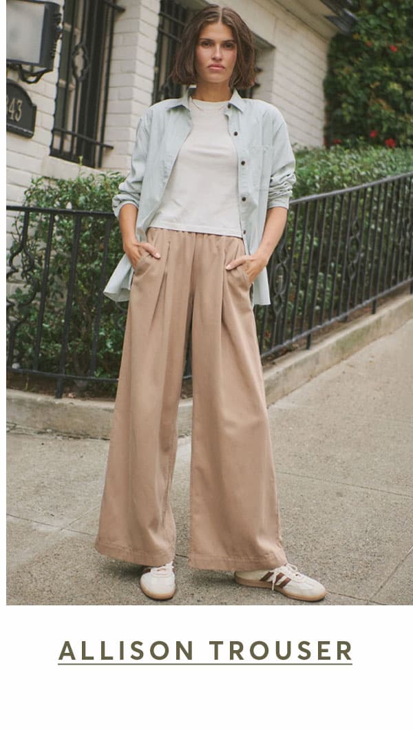 Allison Pleated Trouser