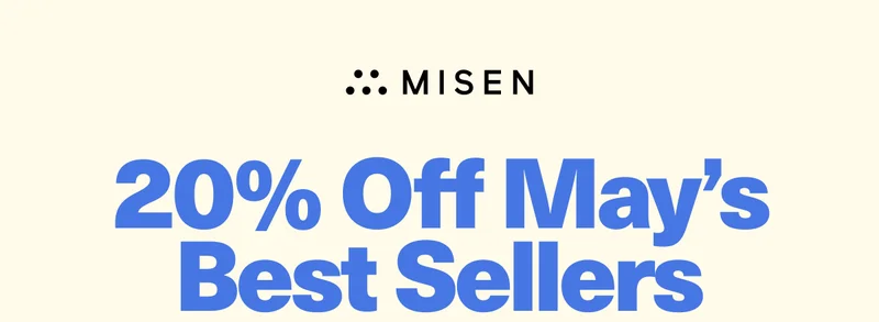 Shop 20% Off May's Bestsellers
