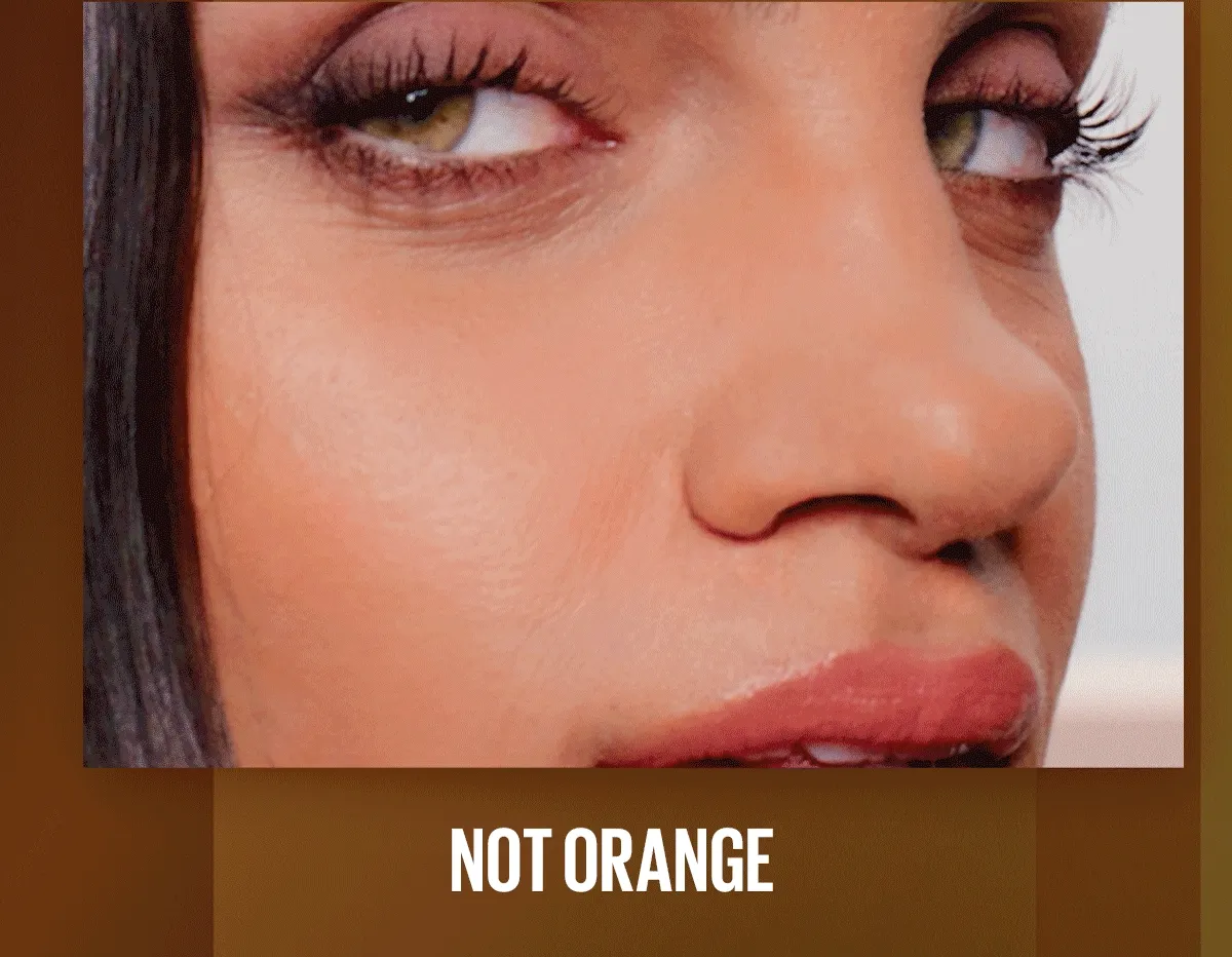 No Orange, Not Streaky, Won't Transfer