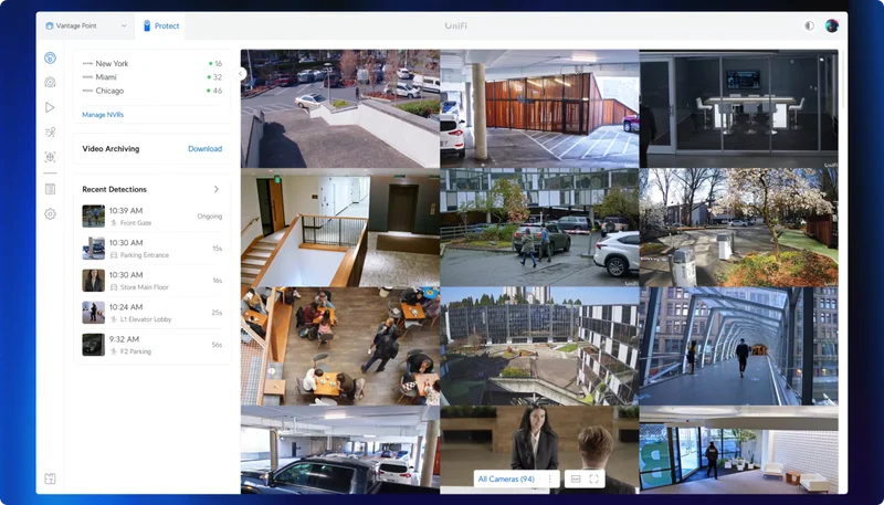 Unleash UniFi Protect’s Scalability with Vantage Point