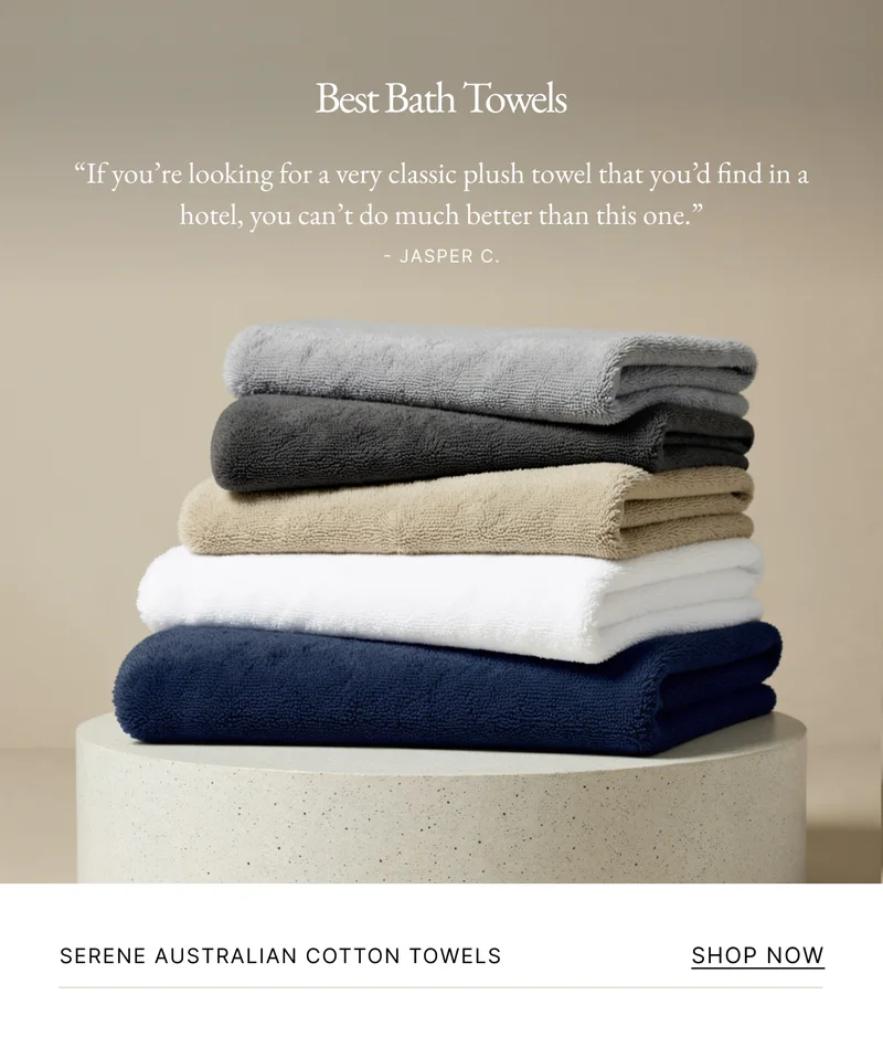 Serene Ultraplush Australian Cotton Towels