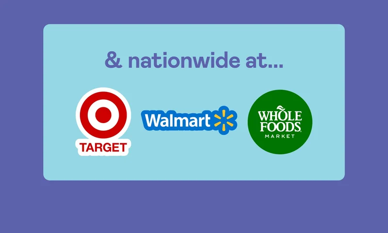 & Nationwide at Target, Walmart & Whole Foods