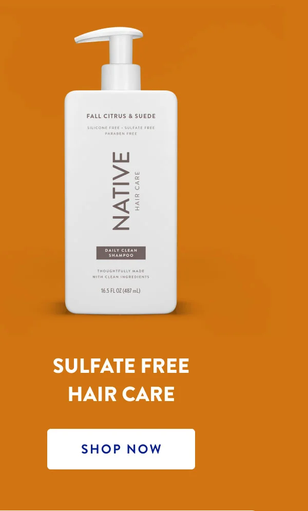 SULFATE FREE HAIR CARE|SHOP NOW