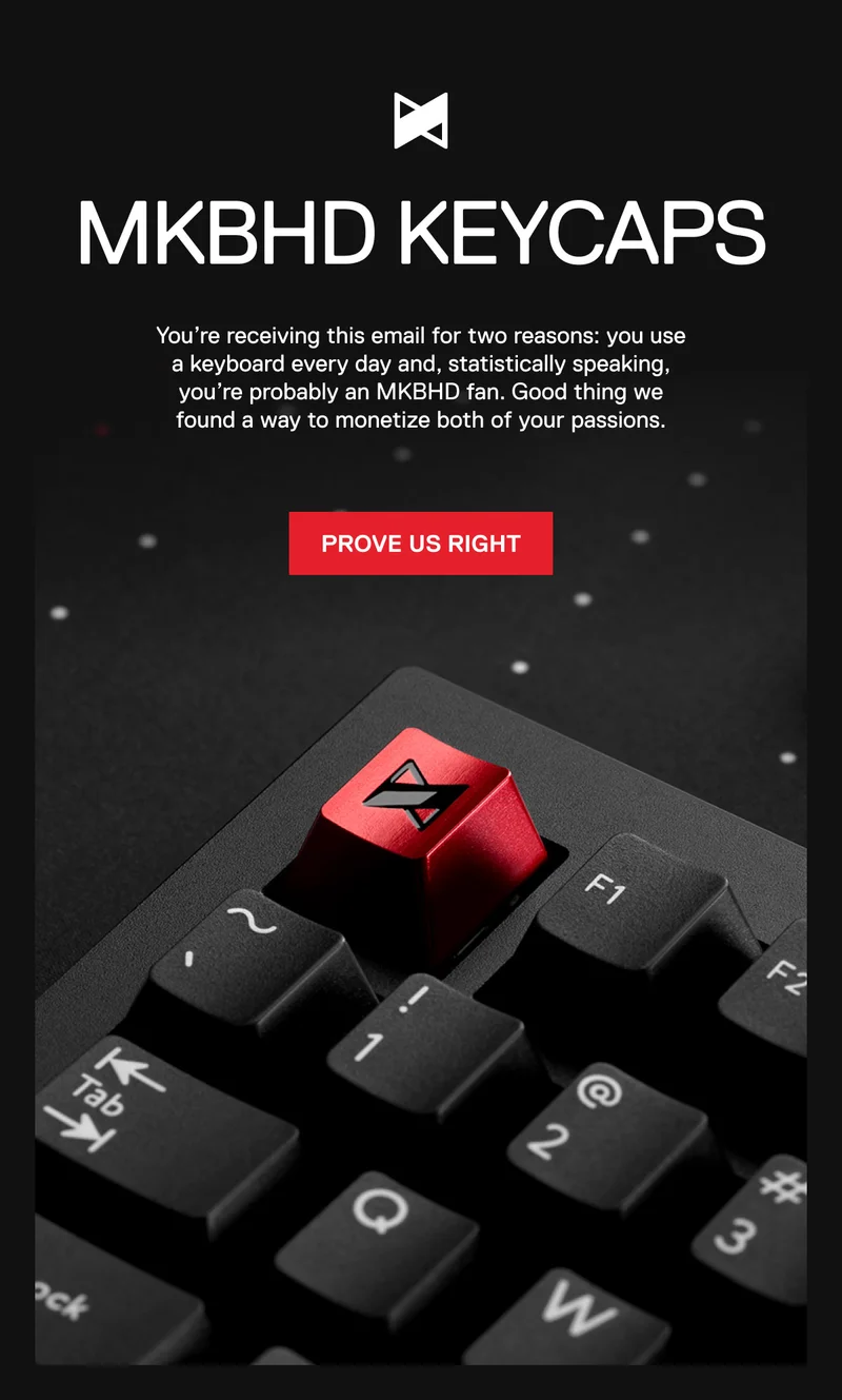 MKBHD Keycaps: Available Now