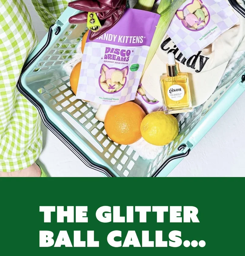 The glitter ball calls...