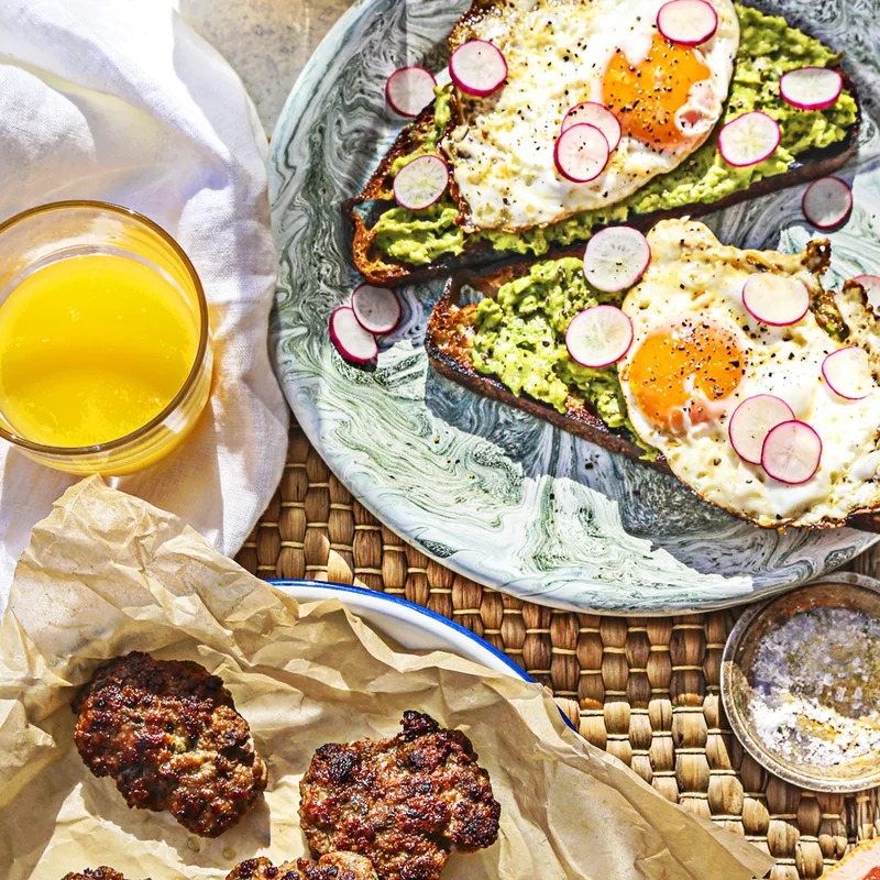 Avocado Toast with Eggs