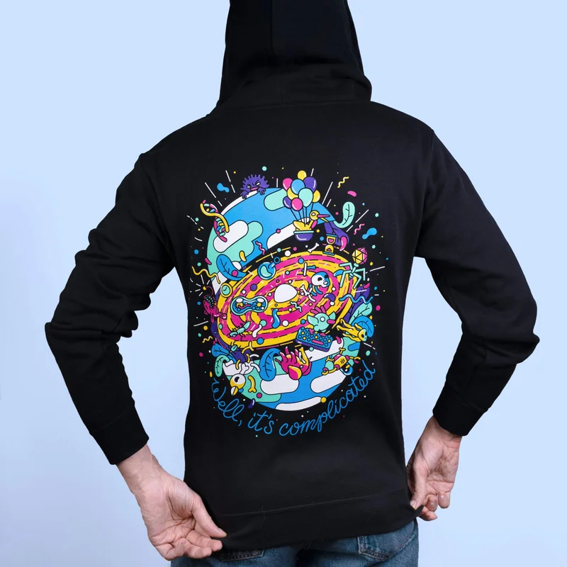 Image of “It’s Complicated” Zip Hoodie