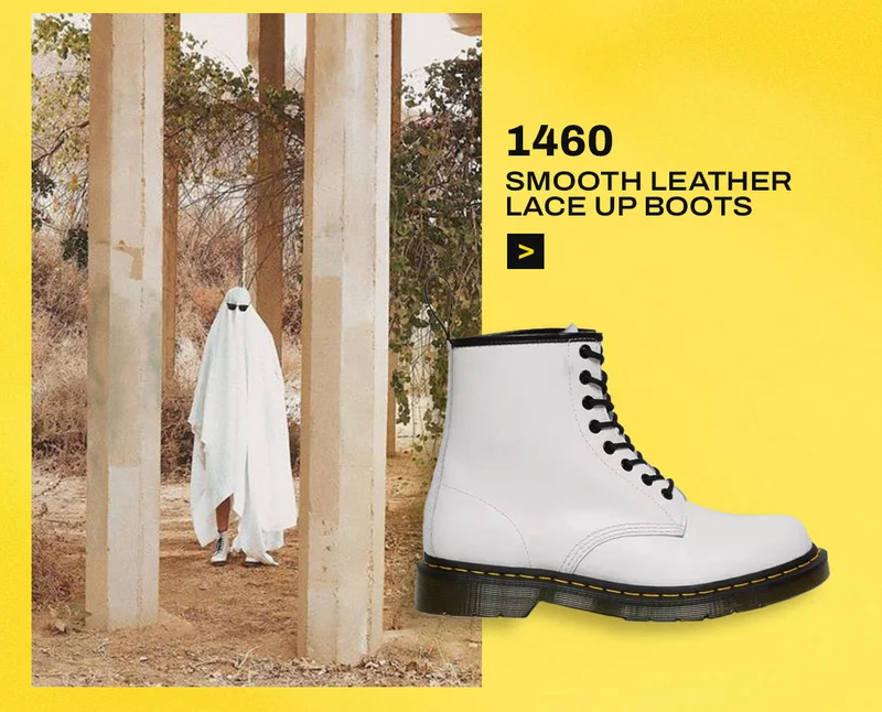 1460 Smooth Leather Lace Up Boots