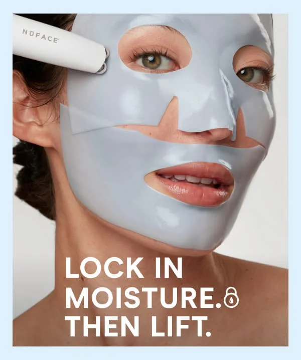 Lock in moisture, then lift