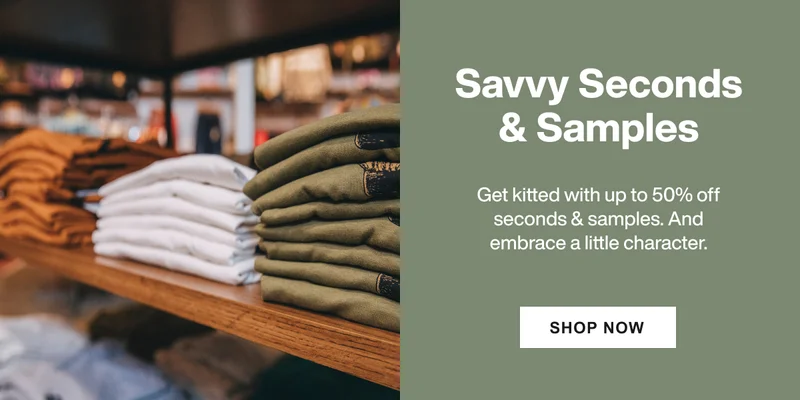 Seconds & Samples Up to 50%