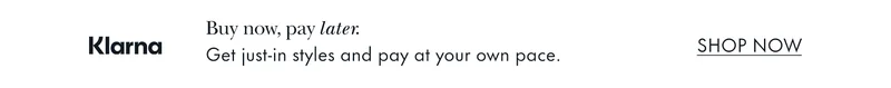 Klarna. Buy now, pay later.