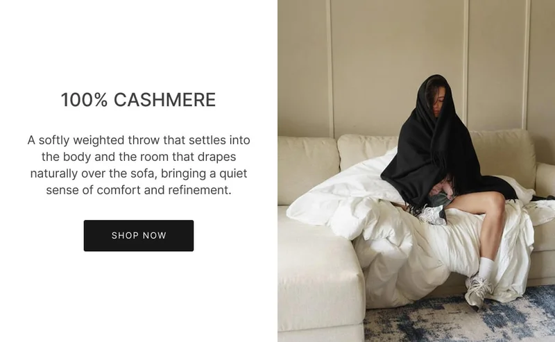 Remi Cashmere Throw