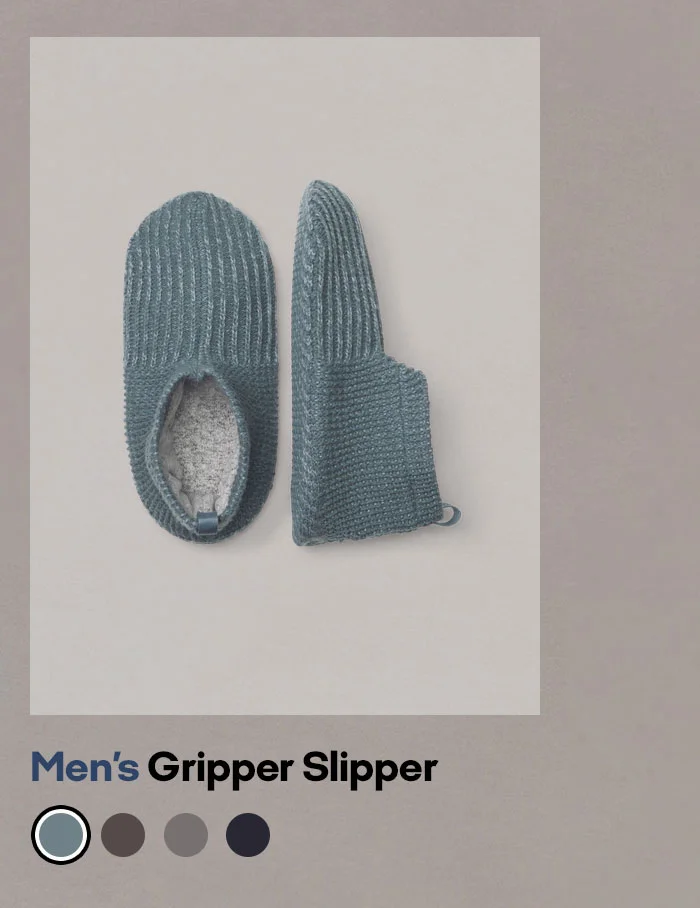 Men's Gripper Slipper