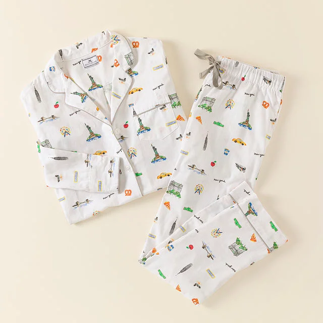 Icons of New York Pajama Set