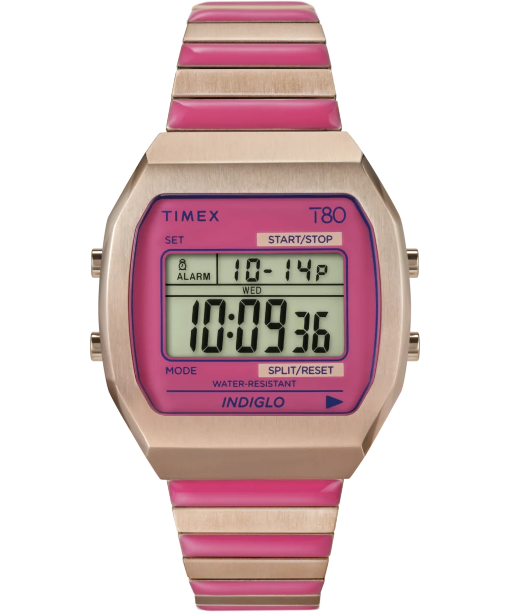 Image of Timex 80 36mm Stainless Steel Expansion Band Watch