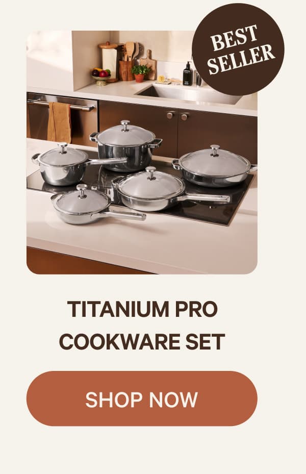 Titanium Pro Cookware Set