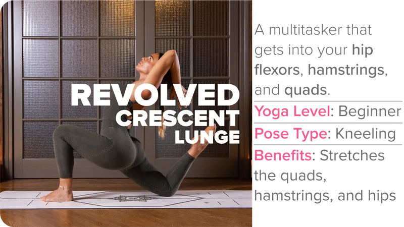 Revolved Crescent Lunge
