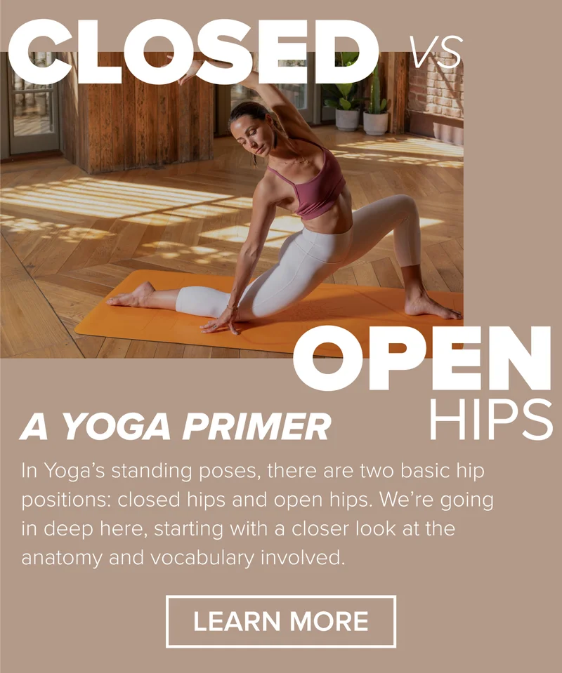Closed vs open hips